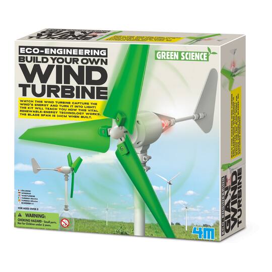 Toysmith&#xAE; 4M&#xAE; Eco-Engineering Build Your Own Wind Turbine